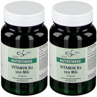 Produktbild von green line NUTRITHEKE Vitamin B2 100 mg Kapseln 60 Stück glutenfrei laktosefrei ohne Gelatine
