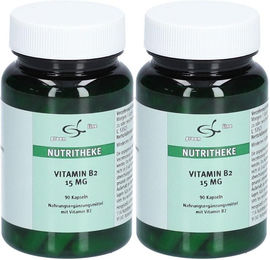 green line NUTRITHEKE Vitamin B2 15 mg Kapseln vegan laktosefrei glutenfrei 180 Stück – Bild 1 von 1