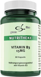 Green Line Nutritheke Vitamin B3 Niacin 15 mg Kapseln 60 Stück – Bild 1 von 1