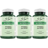 Produktbild von green line NUTRITHEKE Vitamin C 500 Depot Ascorbinsäure Kapseln 180 Stück