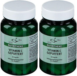 green line NUTRITHEKE Vitamin C gepuffert Calciumascorbat Kapseln 120 Stück glutenfrei laktosefrei ohne Gelatine – Bild 1 von 1