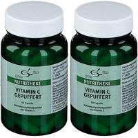 Produktbild von green line NUTRITHEKE Vitamin C gepuffert Calciumascorbat Kapseln 120 Stück glutenfrei laktosefrei ohne Gelatine