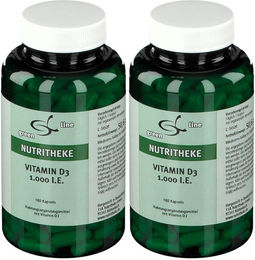 green line NUTRITHEKE Vitamin D3 1.000 I.E. Kapseln 180 Stück – Bild 1 von 1