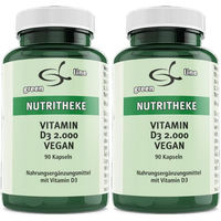 Produktbild von green line NUTRITHEKE Vitamin D3 2000 IE Kapseln 90 Stück
