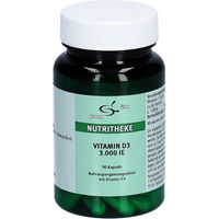 Produktbild von green line Nutritheke Vitamin D3 3000 I.E. Kapseln 90 Stück