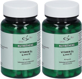 green line NUTRITHEKE Vitamin D3 4000 I.E. Kapseln 180 Stück – Bild 1 von 1