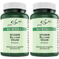 Produktbild von green line NUTRITHEKE Vitamin D3 7000 IE Kapseln vegan 180 Stück