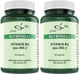 green line NUTRITHEKE Vitamin K2 MK-7 200 µg Kapseln 180 Stück – Bild 1 von 1