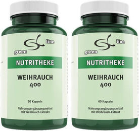 green line NUTRITHEKE Weihrauch Boswellia Kapseln vegetarisch 400 Stück – Bild 1 von 1