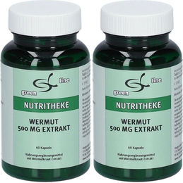 green line NUTRITHEKE Wermut Extrakt 500 mg Vegan Kapseln 60 Stück – Bild 1 von 1