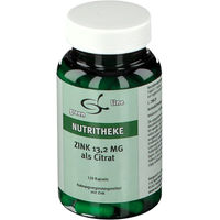 Produktbild von green line NUTRITHEKE Zink Citrat 13,2 mg Kapseln 120 Stück