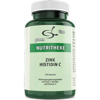 Produktbild von green line Nutritheke Zink Histidin C Citrat Kapseln 120 Stück