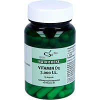 Produktbild von green line Vitamin D3 2000 I.E. Kapseln 90 Stück