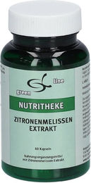 Green Line Zitronenmelissen Extrakt Kapseln vegan laktosefrei und glutenfrei – Bild 1 von 2
