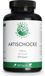 Green Naturals Artischocke Kapseln vegan ohne Gelatine 240 Stück – Bild 1 von 2