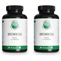 Produktbild von GREEN NATURALS Brokkoli mit Sulforaphan vegan Kapseln