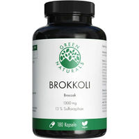 Produktbild von GREEN NATURALS Brokkoli mit Sulforaphan vegan Kapseln 180 Stück