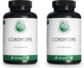 GREEN NATURALS Cordyceps Sinensis hochdosiert vegan 180 Kapseln – Bild 1 von 1