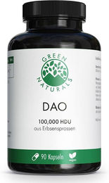 Green Naturals DAO 100 mg vegan Kapseln 90 Stück – Bild 1 von 3