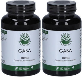 GREEN NATURALS GABA 1500 mg Kapseln vegan 240 Stück – Bild 1 von 1