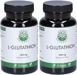 GREEN NATURALS L-Glutathion 1400 mg vegan Kapseln 180 Stück – Bild 1 von 1