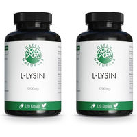 Produktbild von GREEN NATURALS L-Lysin 1200 mg Kapseln 120 Stück