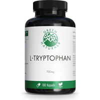 Produktbild von GREEN NATURALS L-Tryptophan Kapseln vegan 180 Stück