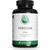 Produktbild von Green Naturals Lions Mane Hericium 2100 mg Kapseln vegan ohne Zusatzstoffe 180 Stück
