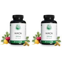 Produktbild von GREEN NATURALS Maca Kapseln vegan ohne Zusatzstoffe 180 Stück