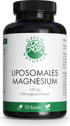 GREEN NATURALS Magnesium Citrat liposomal vegan 120 Kapseln – Bild 1 von 1
