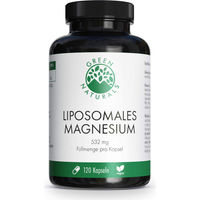 Produktbild von GREEN NATURALS Magnesium Citrat liposomal vegan 120 Kapseln