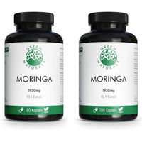 Produktbild von Green Naturals Moringa 1950 mg Kapseln 180 Stück