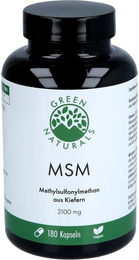 Green Naturals MSM 2100 mg Kapseln vegan hochdosiert – Bild 1 von 3
