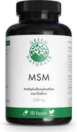 Green Naturals MSM hochdosiert vegan Kapseln – Bild 1 von 1