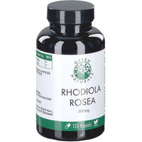 Produktbild von GREEN NATURALS Rhodiola Rosea Kapseln vegan 120 Stück