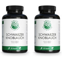 Produktbild von GREEN NATURALS Schwarzer Knoblauch 750 mg Kapseln 360 Stück