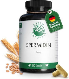 GREEN NATURALS Spermidin 1,6 mg vegan Kapseln 240 Stück – Bild 1 von 5