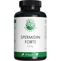 Produktbild von Green Naturals Spermidin Forte 5,5 mg vegan Kapseln 90 Stück