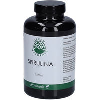 Produktbild von Green Naturals Spirulina 2000 mg Kapseln vegan 240 Stück