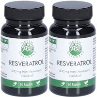 Produktbild von Green Naturals Trans-Resveratrol Kapseln vegan glutenfrei ohne Zusatzstoffe 120 Stück