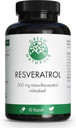Green Naturals Trans-Resveratrol vegan Kapseln – Bild 1 von 3