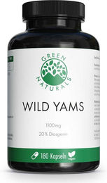GREEN NATURALS Wild Yam hochdosiert vegan Kapseln 180 Stück – Bild 1 von 2