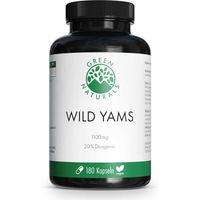 Produktbild von GREEN NATURALS Wild Yam hochdosiert vegan Kapseln 180 Stück