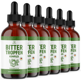 Green Nutrition Bittertropfen mit Kräuter-Komplex vegan ohne Zusatzstoffe 100 ml – Bild 1 von 4