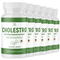 Produktbild von Green Nutrition Cholestro Kapseln gluten- und laktosefrei 6x 60 Kapseln