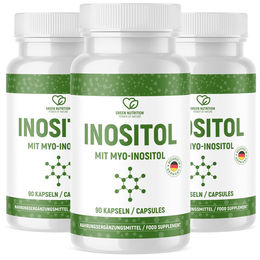 Green Nutrition Myo Inositol Kapseln vegan glutenfrei laktosefrei 90 Stück – Bild 1 von 2