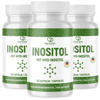 Produktbild von Green Nutrition Myo Inositol Kapseln vegan glutenfrei laktosefrei 90 Stück