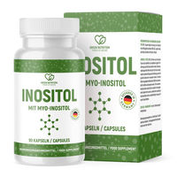 Produktbild von Green Nutrition Myo Inositol Kapseln vegan glutenfrei laktosefrei 90 Stück