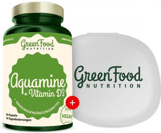 GreenFood Nutrition Aquamin Vitamin D3 Algenkalk Sango Kapseln – Bild 1 von 1