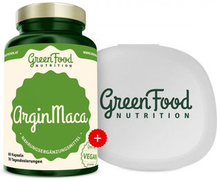GreenFood Nutrition ArginMaca mit L-Arginin Kapseln 60 Stück – Bild 1 von 1